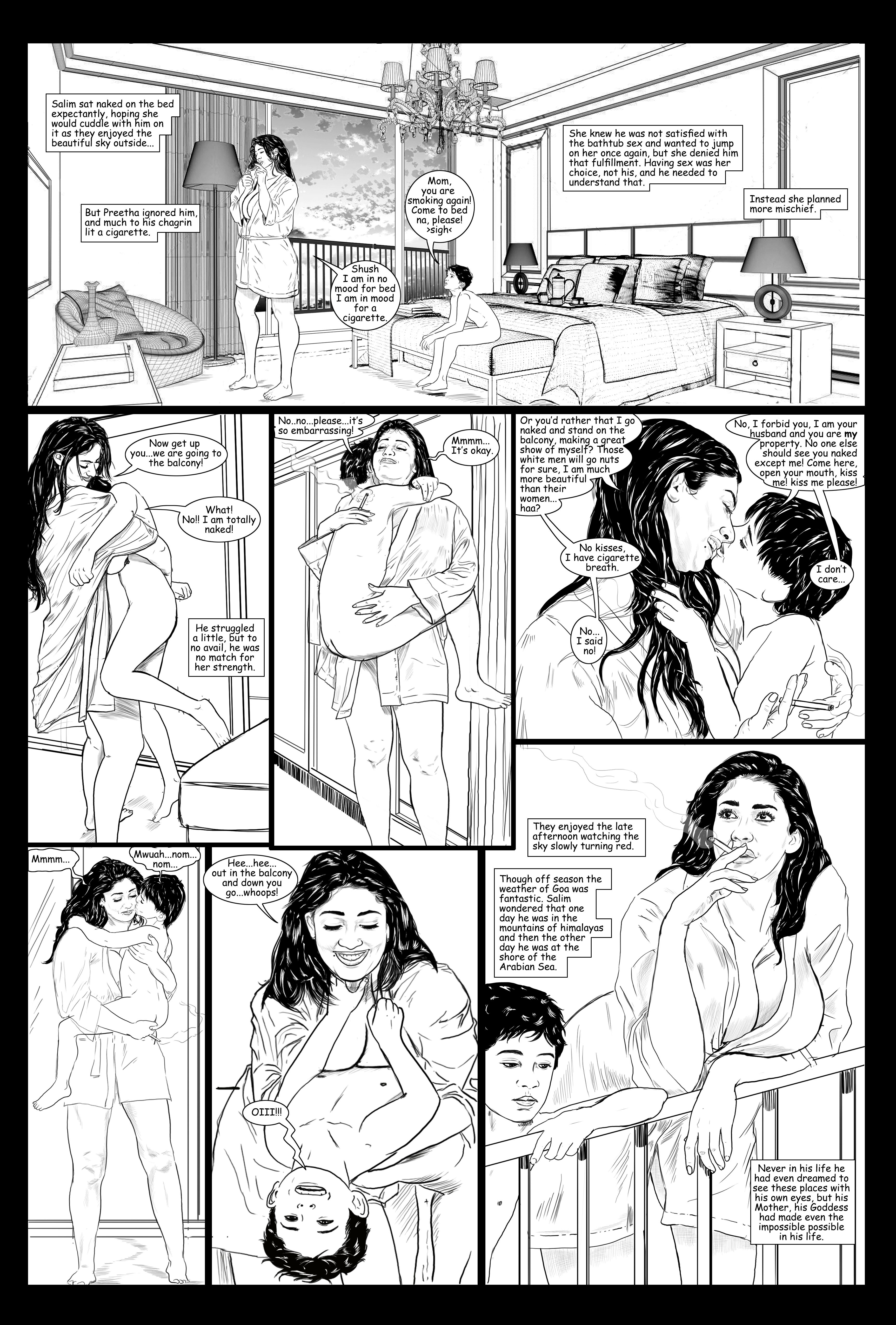 Honeymoon In Goa 1 - Amarsroshta page 40 hentai porn comic manga doujin